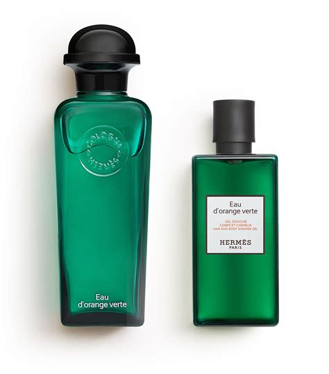 67030207166310 hermes|Eau d'orange verte Eau de cologne gift set .